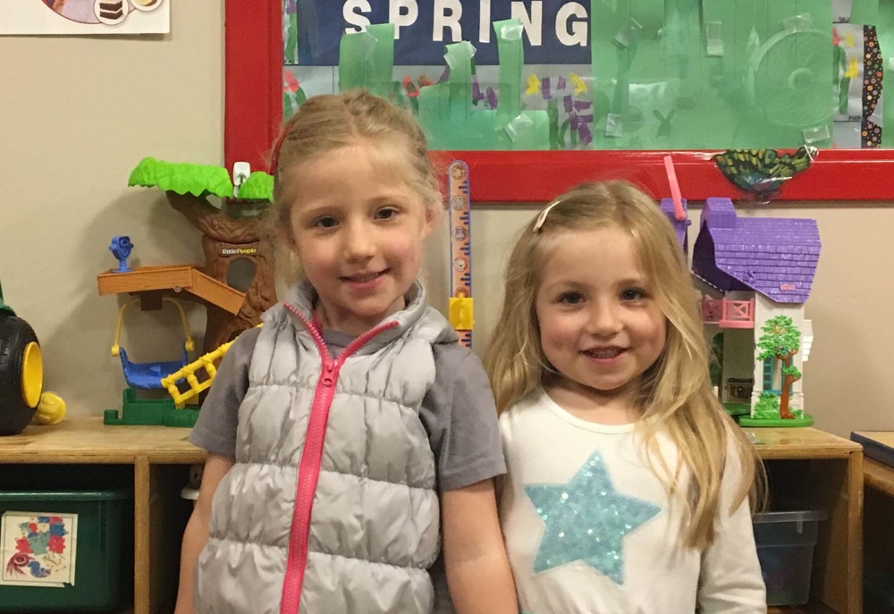 Six-year-old Virginia along with her 4 ½-year-old sister Eleni, has been part of our Child Care and Camp programs since she was a toddler. Their parents, Nadia and Kurt, explain what they enjoy about being part of our Y family.