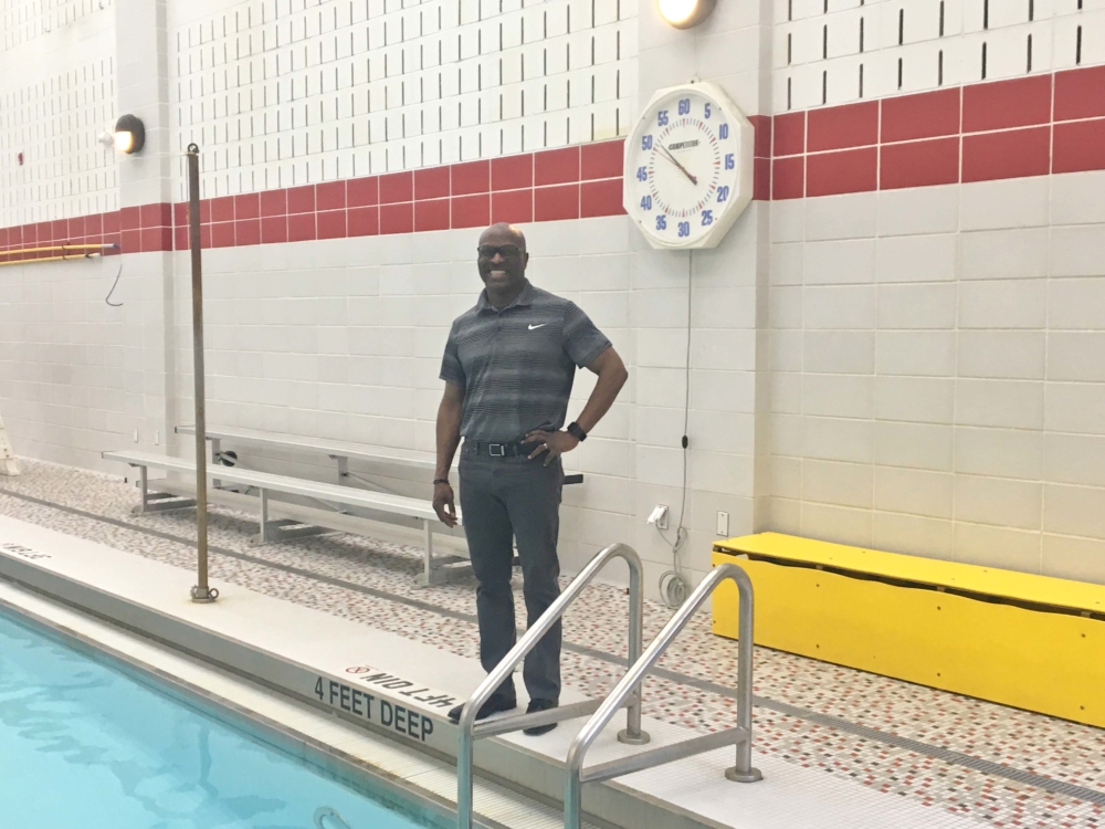 “I moved to Plainfield in 2002 and was looking for a place to swim. I have been a competitive swimmer for most of my life. I thought this Y had the best pool in the community. The first time I came here, I ran into my friend who knows about my background as a Swim Coach. He asked if I’d be interested in coaching here.