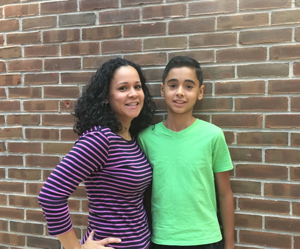 “We moved to New Jersey in July 2017 and started taking swim classes in Spring 2018. Thanks to financial aid, my son has been able to take swim lessons here. As a mom, it’s very important that my children know how to swim – that they have the skills they need to save themselves or others.