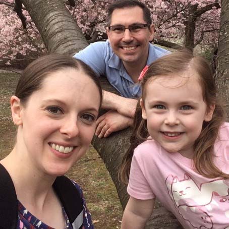 “We started coming to the Y in the summer of 2017. We moved to New Jersey in the beginning of that year. Morgan is a stay-at-home mom and started with parent and child dance and gymnastics classes, and Dave started with swim classes on the weekends.