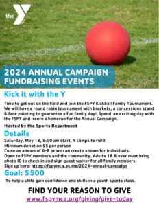 Kick it with the Y @ Fanwood Scotch Plains Y: Outdoor Field