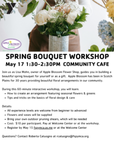 Spring Bouquet Workshop @ Community Cafe